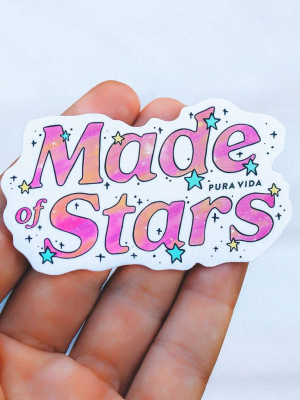 Made Of Stars Sticker