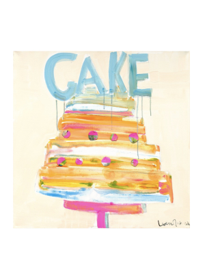 Short Cake Art Print