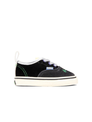 Feature X Vans Vault "sinner's Club" Part Ii Toddler Authentic Elastic - Black/transparent Yellow