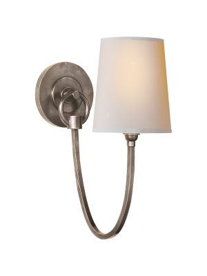 Reed Single Sconce In Various Colors