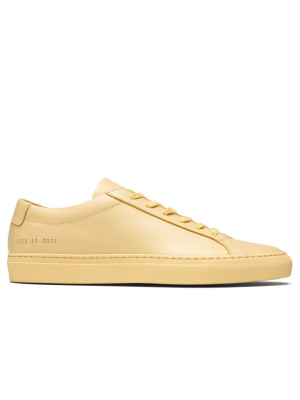 Common Projects Original Achilles Low - Yellow