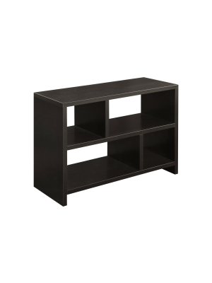 28" Northfield Console Bookcase Espresso - Breighton Home