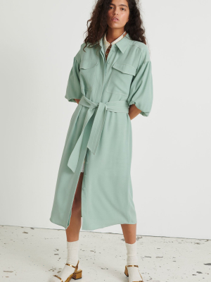 Iris Dress Pure Mint