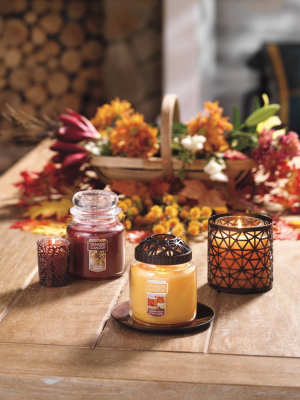 14.5oz Glass Jar Autumn Wreath Candle - Yankee Candle