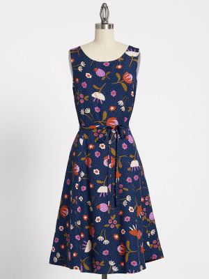 Modcloth X Princess Highway Floral Sleeveless Dress