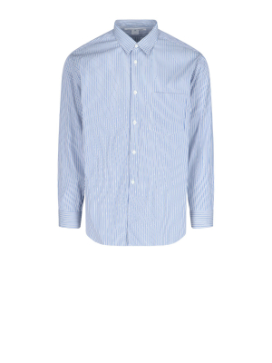 Comme Des Garçons Shirt Striped Tailored Shirt