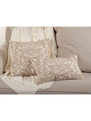 Emmeline Throw Pillow Cover Collection - Saro Lifestyle