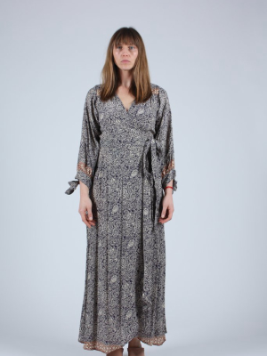 Danika Long Sleeve Dress Shangri-la Cortez