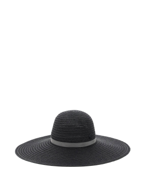 Maison Michel Blanche Capeline Hat