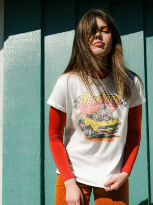 Women's Ford Mustang Sally Vintage Tee