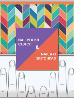 Nail Polish Clutch & Nail Art Sketchpad