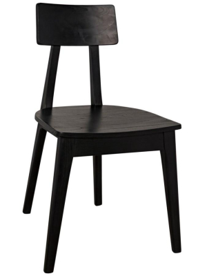 Kimi Chair, Charcoal Black