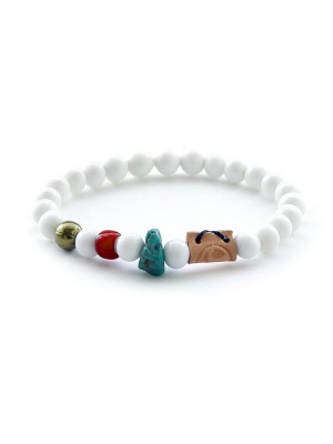 Shores Bracelet  - Crest White