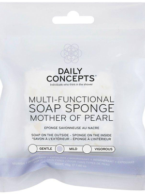 Multi-functional Soap Sponge - Mother Of Pearl