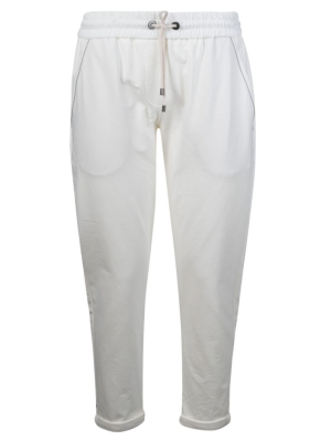 Brunello Cucinelli Cropped Track Pants