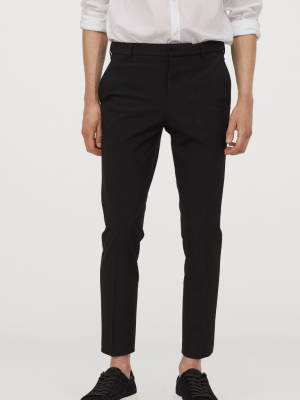 Skinny Fit Suit Pants