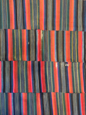 Tibetan Striped Textile