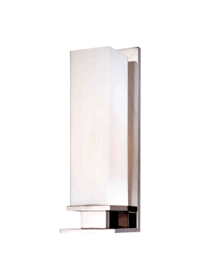 Hudson Valley Lighting Thompson Vanity Lamp - Polished Nickel & Opal Matte