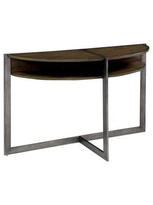 Addison Console Table Dark Oak - Iohomes