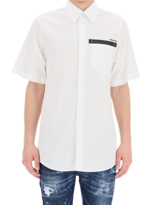 Dsquared2 Logo Print Short-sleeve Shirt