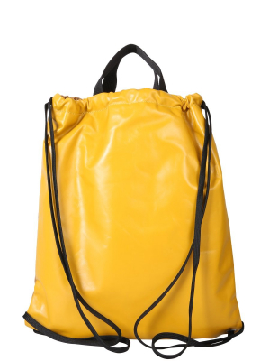 Marni Two-tone Drawstring Backpack