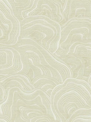 Geodes Wallpaper In Cream From The Ronald Redding 24 Karat Collection By York Wallcoverings