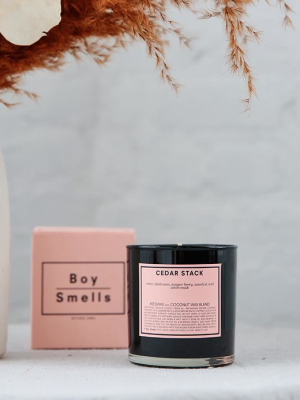 Boy Smells Candle - Cedar Stack