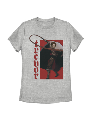 Women's Castlevania Trevor Belmont Portrait T-shirt