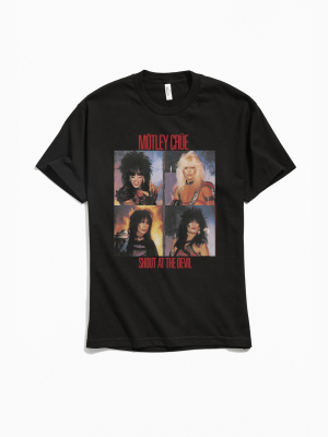 Mötley Crüe Shout At The Devil Tee