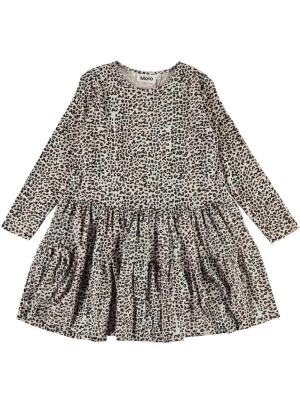 Molo Chia Dress - Leopard Print