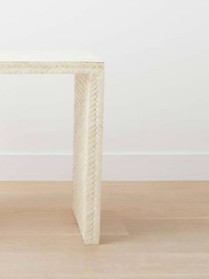 The Braided Bone End Table