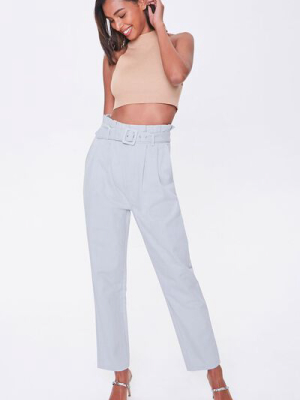 Paperbag Belted Pants