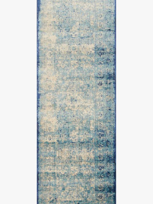 Anastasia Rug In Light Blue & Ivory Design By Loloi