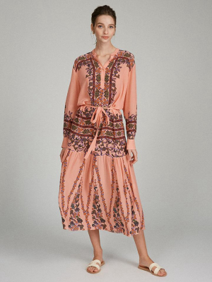 Bobbi Dress In Dawn Garden Print