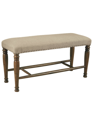 Lettner Dining Room Bench Gray/brown - Signature Design By Ashley