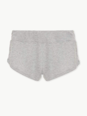 Eberjey Elon Track Shorts - Heather Grey