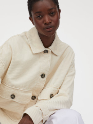 Boxy Corduroy Jacket