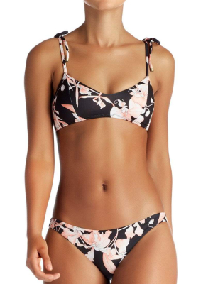 Vitamin A Zuma Bralette Bikini Top In Nightingale 86t Nhg