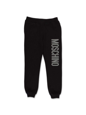 Moschino Kids Logo Printed Sweatpants