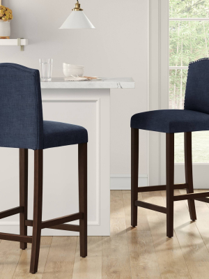 Camelot Nailhead Trim Barstool - Threshold™