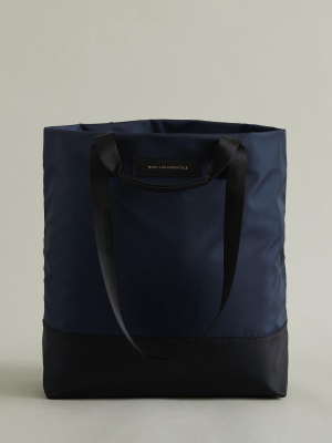 Dayton Italian Nylon Shopper Tote