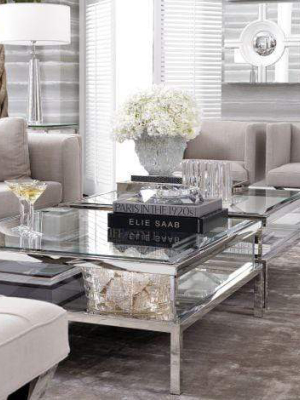 Eichholtz Harvey Coffee Table - Silver