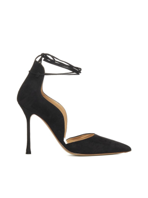 Francesco Russo Ankle Strap Pumps