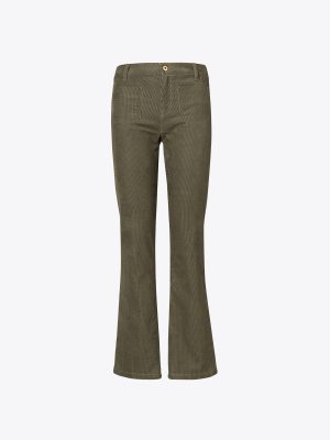 Corduroy Button Fly Jean