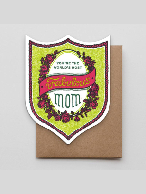 Fabulous Mom Badge