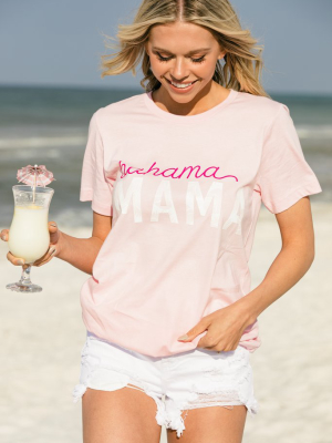 Bahama Mama Baby Pink Graphic Tee