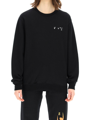 Off-white Arrows Liquid Melt Sweatshirt