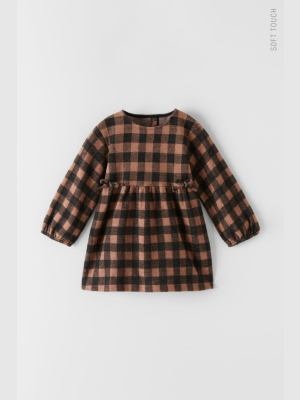 Soft Touch Plaid Dress