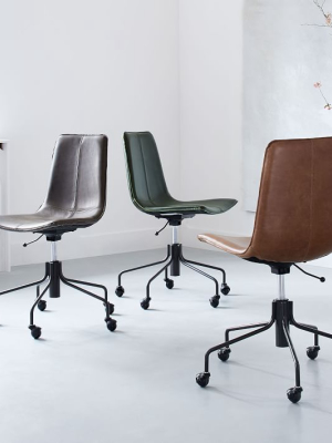 Slope Vegan Leather Office Chair