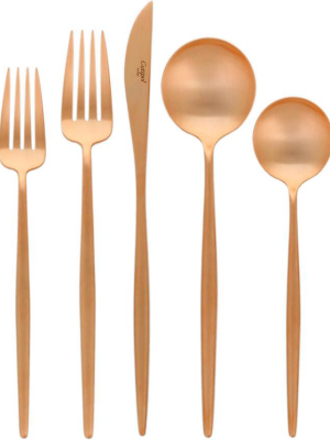 Moon Cutlery - Brushed Copper - Sets